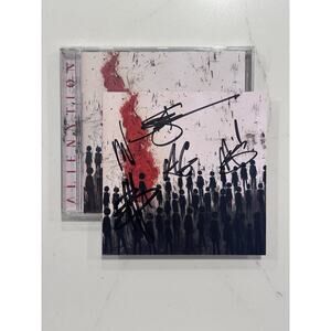 Three Days Grace SIGNED Alienation CD AUTOGRAPHED #9